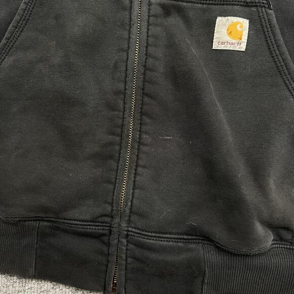 Carhartt Hoodie Mens XL Full Zip Original Fit Workwear Hooded Jacket - Picture 7 of 15
